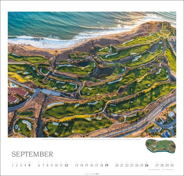 Produktbild: Golf Kalender 2027