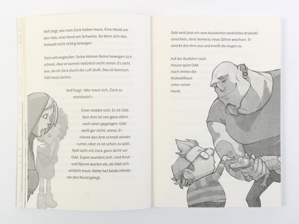 Produktbild: Kurzfassung in Einfacher Sprache. Der Krokodildieb