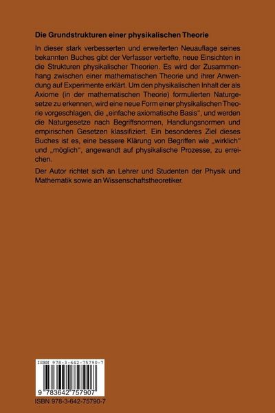 Produktbild: Die Grundstrukturen einer physikalischen Theorie