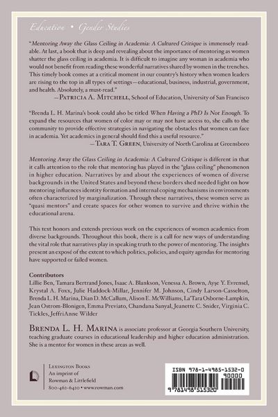 Produktbild: Mentoring Away the Glass Ceiling in Academia