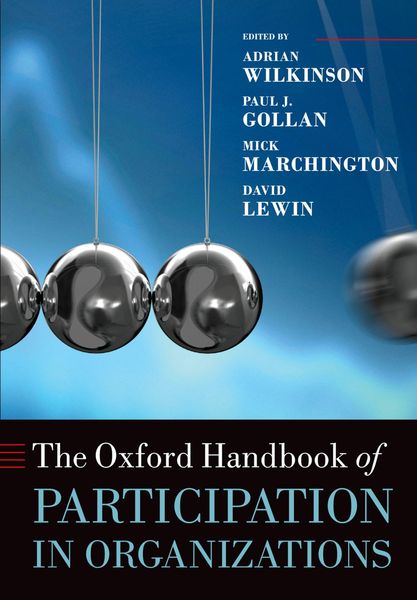 Produktbild: The Oxford Handbook of Participation in Organizations