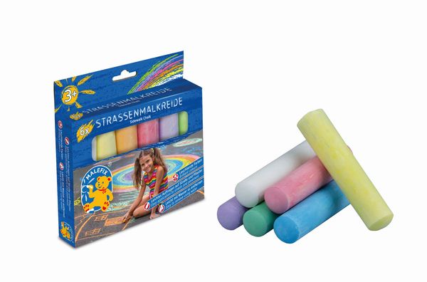 Produktbild: Straßenmalkreide 6er Packung