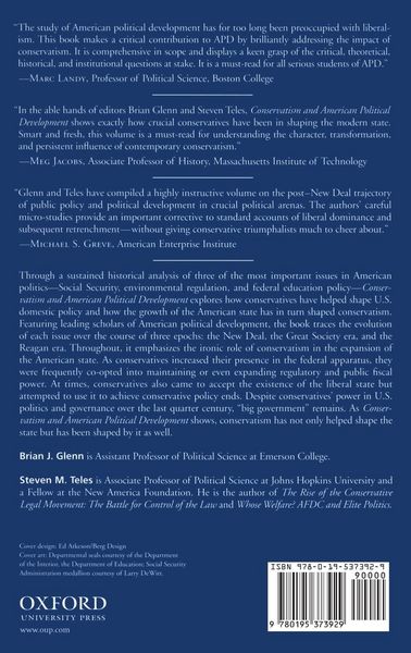 Produktbild: Conservatism and American Political Development