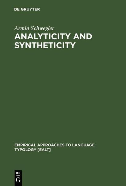 Produktbild: Analyticity and Syntheticity