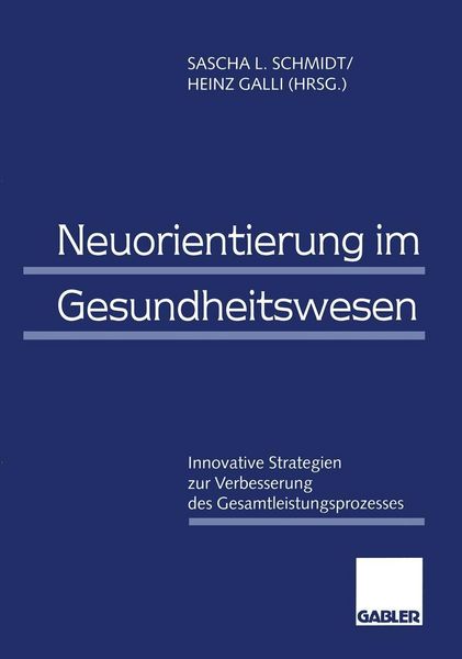 Produktbild: Neuorientierung im Gesundheitswesen