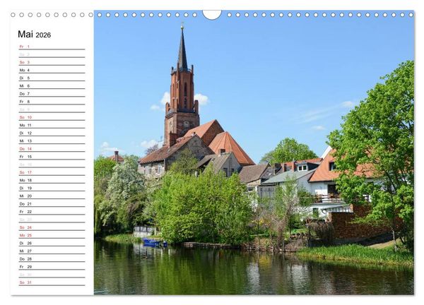 Produktbild: Vier Jahreszeiten im Land Brandenburg (Wandkalender 2026 DIN A3 quer), CALVENDO Monatskalender