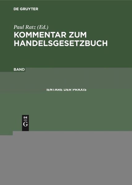 Produktbild: Kommentar zum Handelsgesetzbuch / &sect;&sect; 383&ndash;460