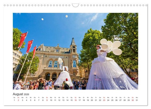 Produktbild: LUXEMBURG Stadt der Kontraste (Wandkalender 2026 DIN A3 quer), CALVENDO Monatskalender
