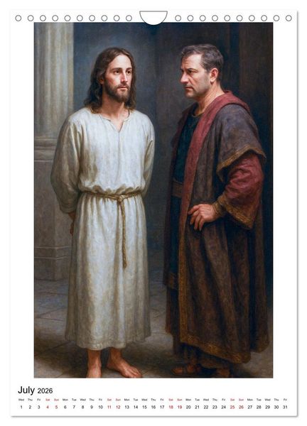 Produktbild: The Way of the Son of Man (Wall Calendar 2026 DIN A4 portrait), CALVENDO 12 Month Wall Calendar