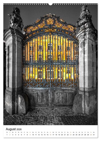 Produktbild: M&uuml;nster - erstrahlt bei Nacht (hochwertiger Premium Wandkalender 2026 DIN A2 hoch), Kunstdruck in Hochglanz