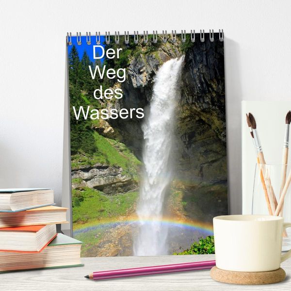 Produktbild: Der Weg des Wassers (Tischkalender 2026 DIN A5 hoch), CALVENDO Monatskalender