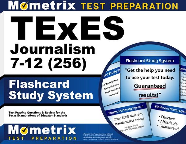 Produktbild: TExES Journalism 7-12 (256) Flashcard Study System
