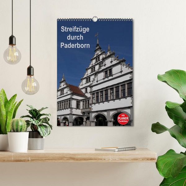 Produktbild: Streifz&uuml;ge durch Paderborn (Wandkalender 2026 DIN A3 hoch), CALVENDO Monatskalender