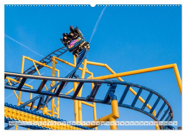 Produktbild: Kirmes Gl&uuml;ck (hochwertiger Premium Wandkalender 2026 DIN A2 quer), Kunstdruck in Hochglanz