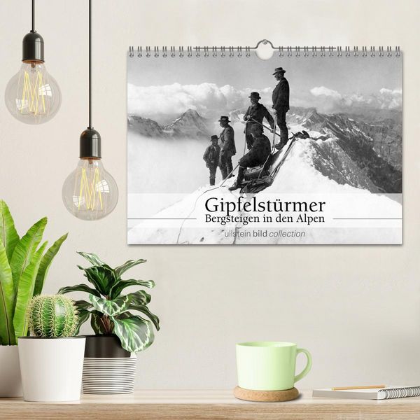 Produktbild: Gipfelst&uuml;rmer - Bergsteigen in den Alpen (Wandkalender 2026 DIN A4 quer), CALVENDO Monatskalender