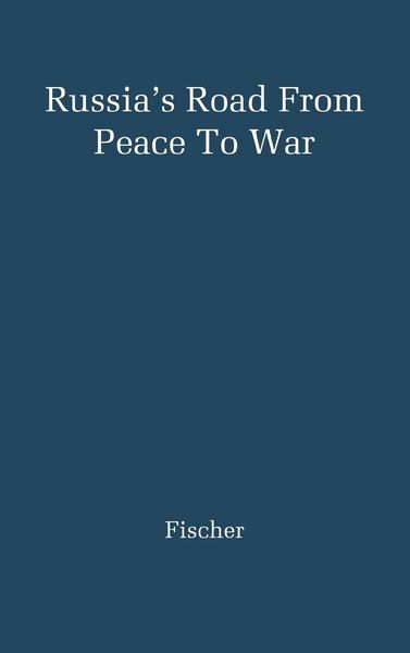 Produktbild: Russia's Road from Peace to War