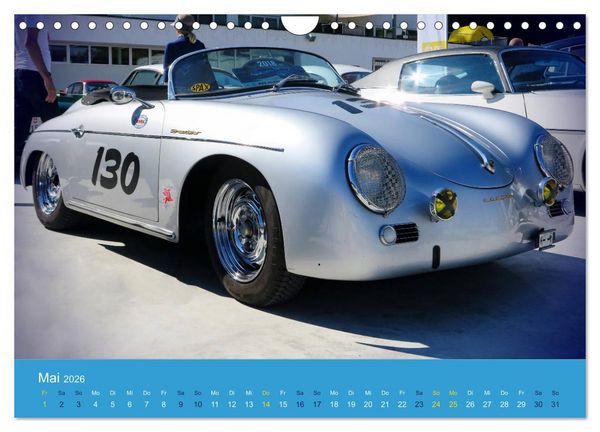 Produktbild: Porsche Classics (Wandkalender 2026 DIN A4 quer), CALVENDO Monatskalender