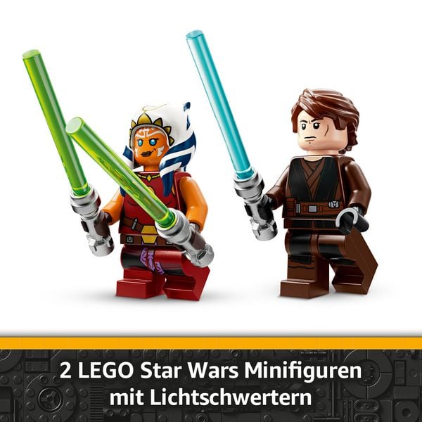 Produktbild: LEGO Star Wars 75401 Ahsokas Jedi Interceptor, Bauset zu The Clone Wars