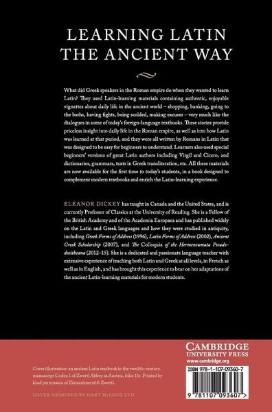 Produktbild: Learning Latin the Ancient Way