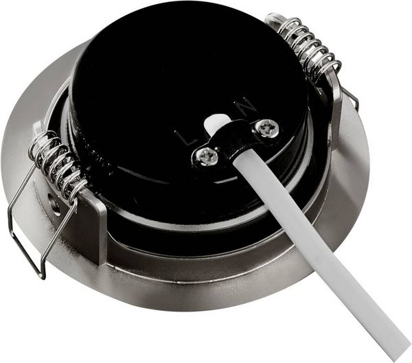 Produktbild: Heitronic 500666 DL7202 LED-Einbauleuchte LED LED fest eingebaut 5W Silber