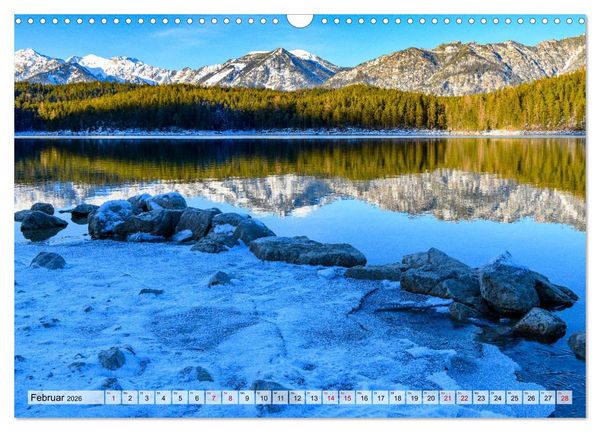 Produktbild: Unterwegs im Werdenfelser Land (Wandkalender 2026 DIN A3 quer), CALVENDO Monatskalender