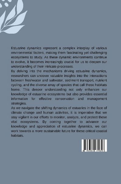 Produktbild: Estuarine Dynamics in Flux: Time to Deepen Our Understanding