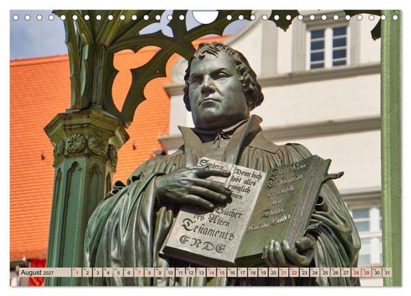Produktbild: Hier war Martin Luther (Wandkalender 2027 DIN A4 quer), CALVENDO Monatskalender