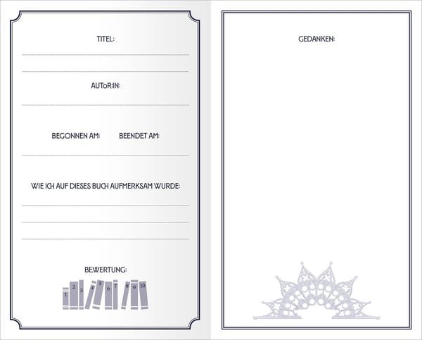 Produktbild: Mein B&uuml;chertagebuch