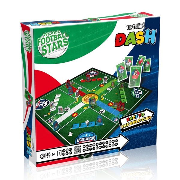 Produktbild: Top Trumps Dash Weltfussball Stars