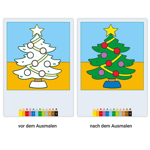 Produktbild: My first CreArt Malen nach Zahlen ab 3 - Weihnachten