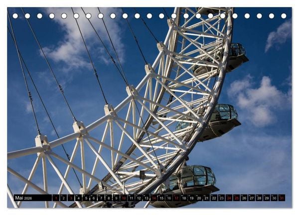 Produktbild: Wundervolles London (Tischkalender 2026 DIN A5 quer), CALVENDO Monatskalender