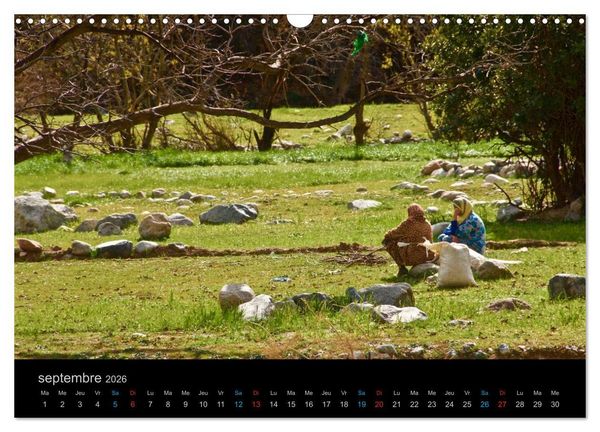 Produktbild: COULEURS DU MAROC (Calendrier mural 2026 DIN A3 vertical), CALVENDO calendrier mensuel