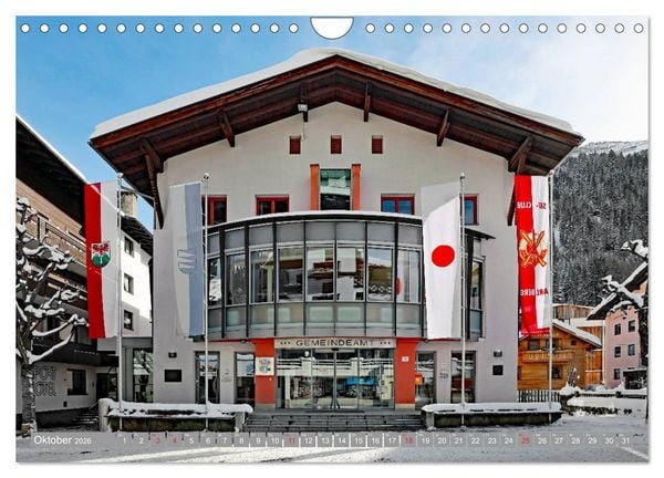 Produktbild: St. Anton am Arlberg (Wandkalender 2026 DIN A4 quer), CALVENDO Monatskalender