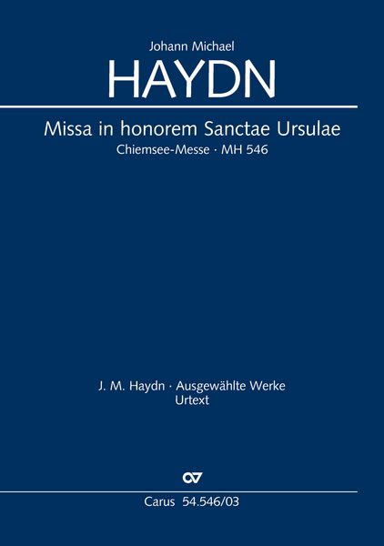 Produktbild: Missa in honorem Sanctae Ursulae (Klavierauszug)