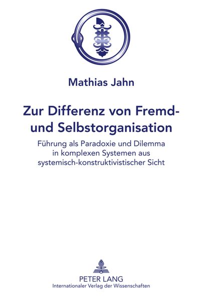 Produktbild: Zur Differenz von Fremd- und Selbstorganisation