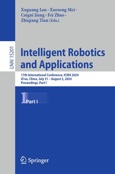 Produktbild: Intelligent Robotics and Applications