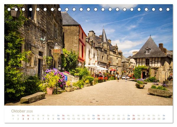 Produktbild: Malerisches Frankreich (Tischkalender 2026 DIN A5 quer), CALVENDO Monatskalender