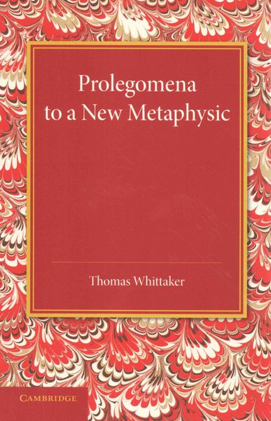 Produktbild: Prolegomena to a New Metaphysic