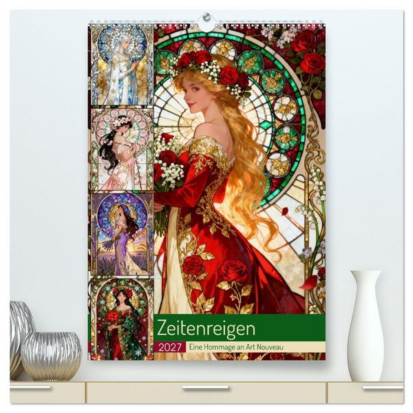 Produktbild: Zeitenreigen (hochwertiger Premium Wandkalender 2027 DIN A2 hoch), Kunstdruck in Hochglanz