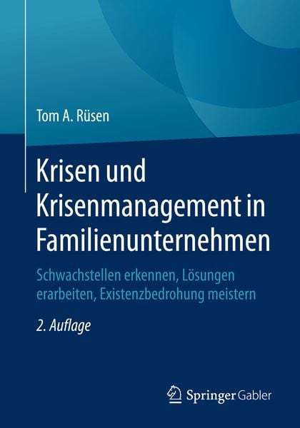 Produktbild: Krisen und Krisenmanagement in Familienunternehmen
