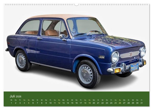Produktbild: Italienische Klassiker (Wandkalender 2026 DIN A2 quer), CALVENDO Monatskalender