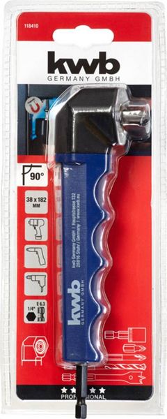 Produktbild: Kwb 90&deg; Winkel-Bit- und Bohrvorsatz 118410