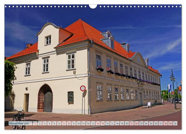 Produktbild: Hansestadt Uelzen. Fachwerk, Kunst und ein ber&uuml;hmter Bahnhof (Wandkalender 2026 DIN A3 quer), CALVENDO Monatskalender