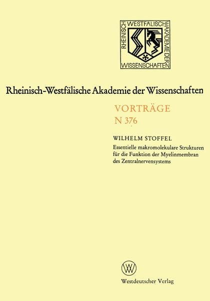 Produktbild: Rheinisch-Westf&auml;lische Akademie der Wissenschaften