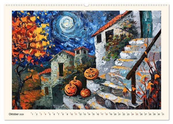 Produktbild: Vincents Jahr (Wandkalender 2026 DIN A2 quer), CALVENDO Monatskalender