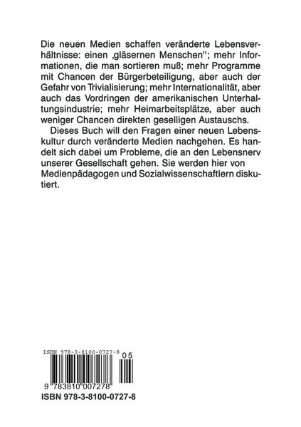 Produktbild: Alte Gesellschaft &mdash; Neue Medien