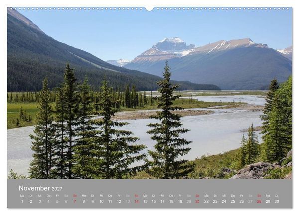 Produktbild: Rocky Mountains 2027 (Wandkalender 2027 DIN A2 quer), CALVENDO Monatskalender