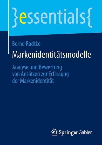 Produktbild: Markenidentit&auml;tsmodelle