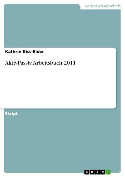 Produktbild: AktivPassiv. Arbeitsbuch 2011