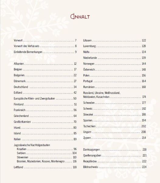 Produktbild: Europ&auml;isches Weihnachtskochbuch